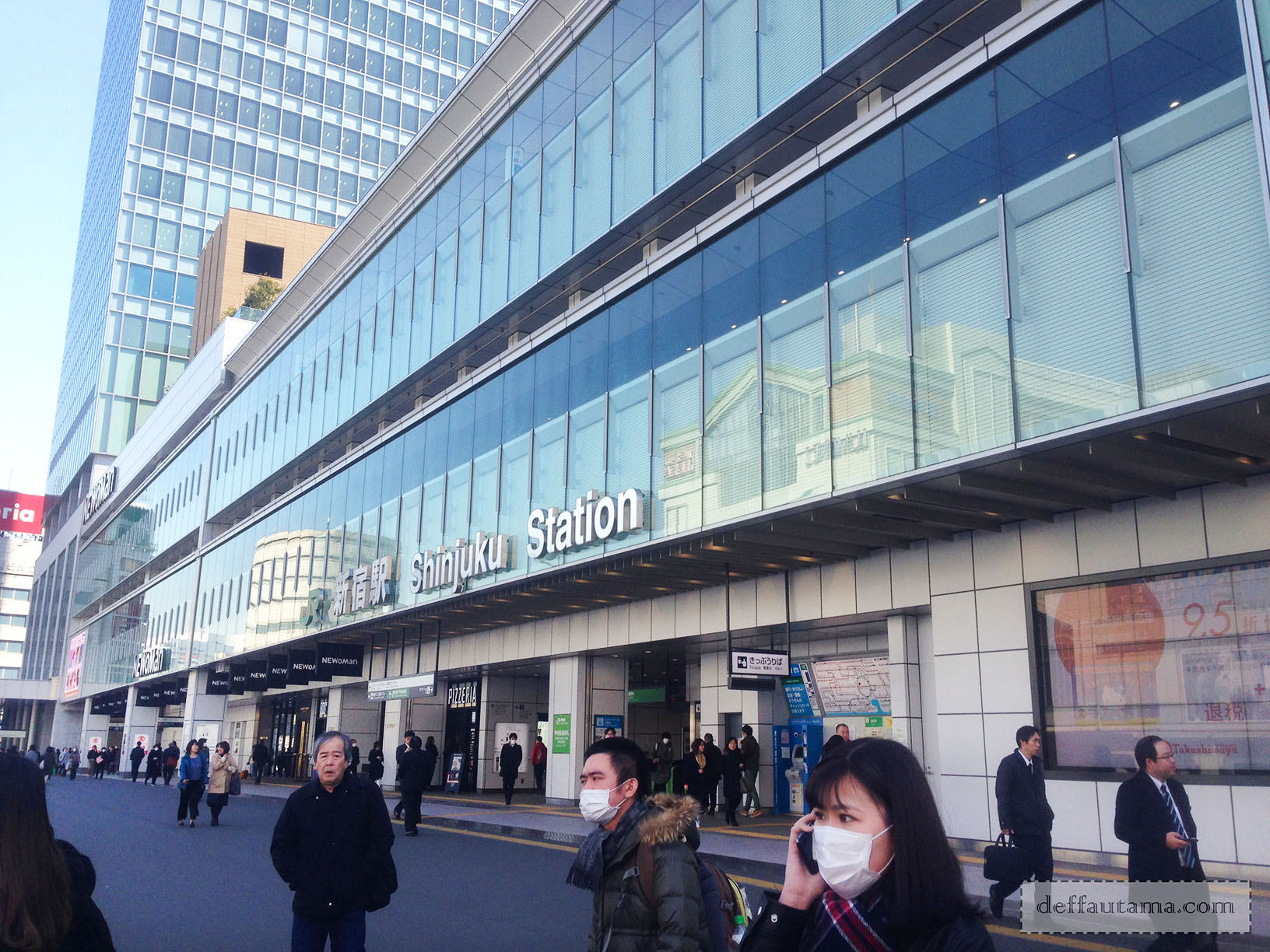 Babymoon ke Jepang - Shinjuku Station