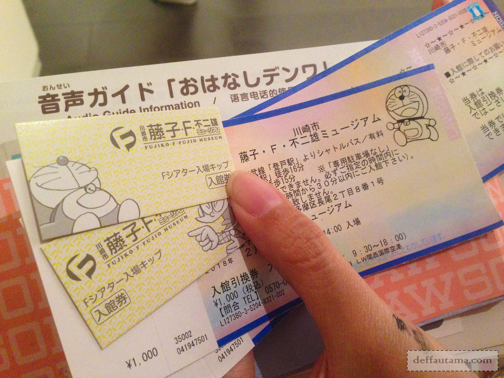 Babymoon ke Jepang - Tiket Doraemon Museum